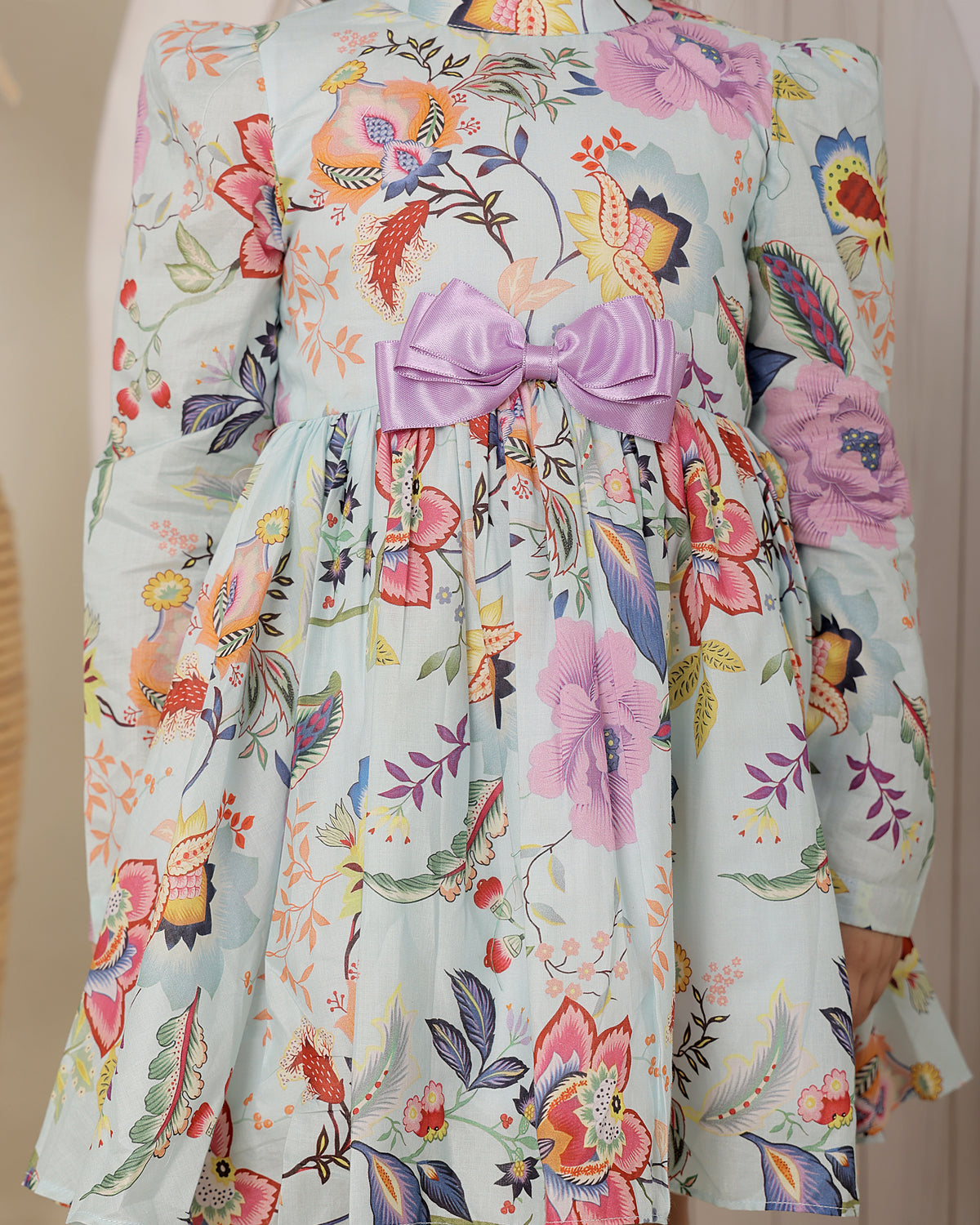 AZURE BLOOM DRESS