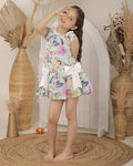 AZURE GARDEN DRESS