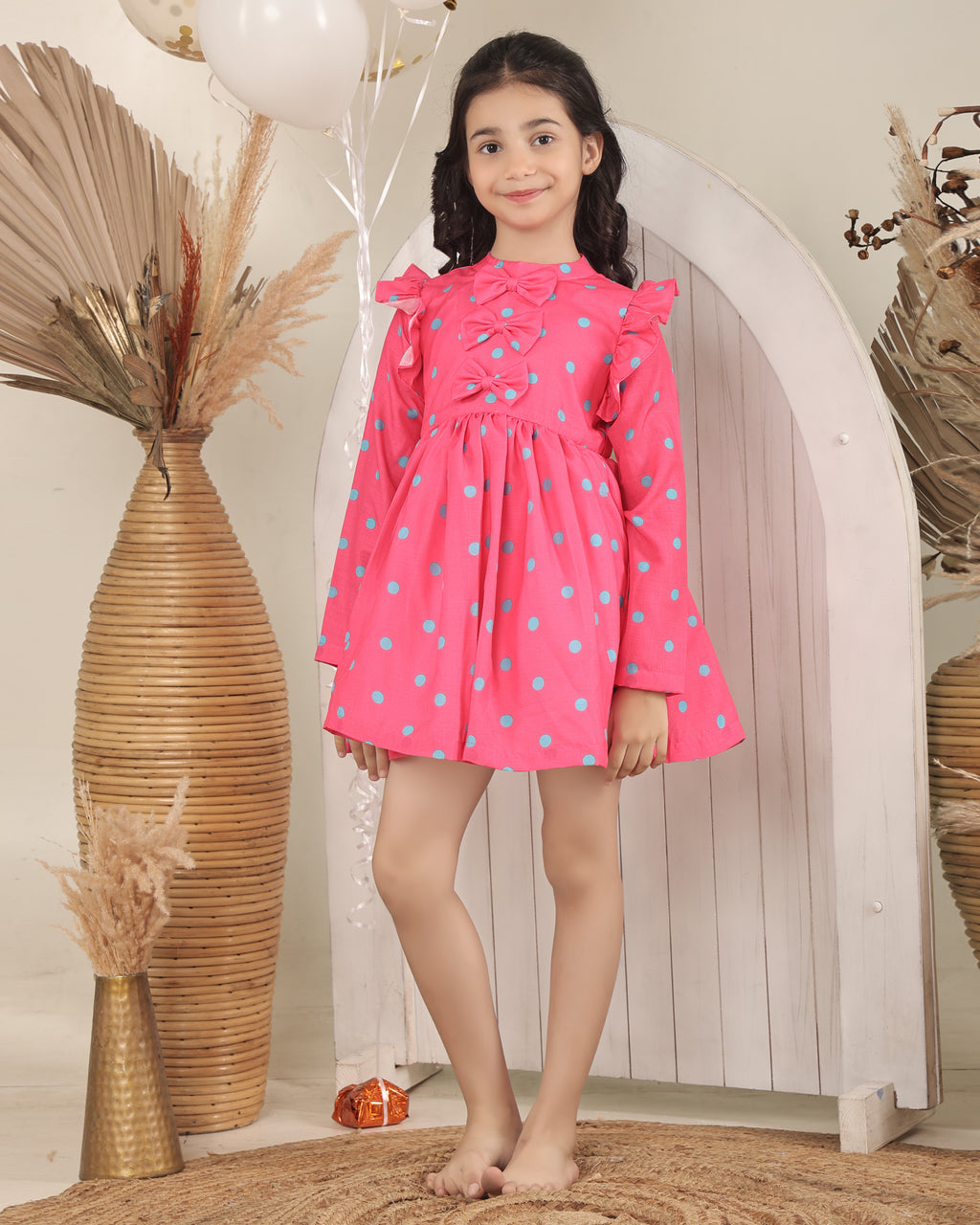 LITTLE MISS BOW DRESS