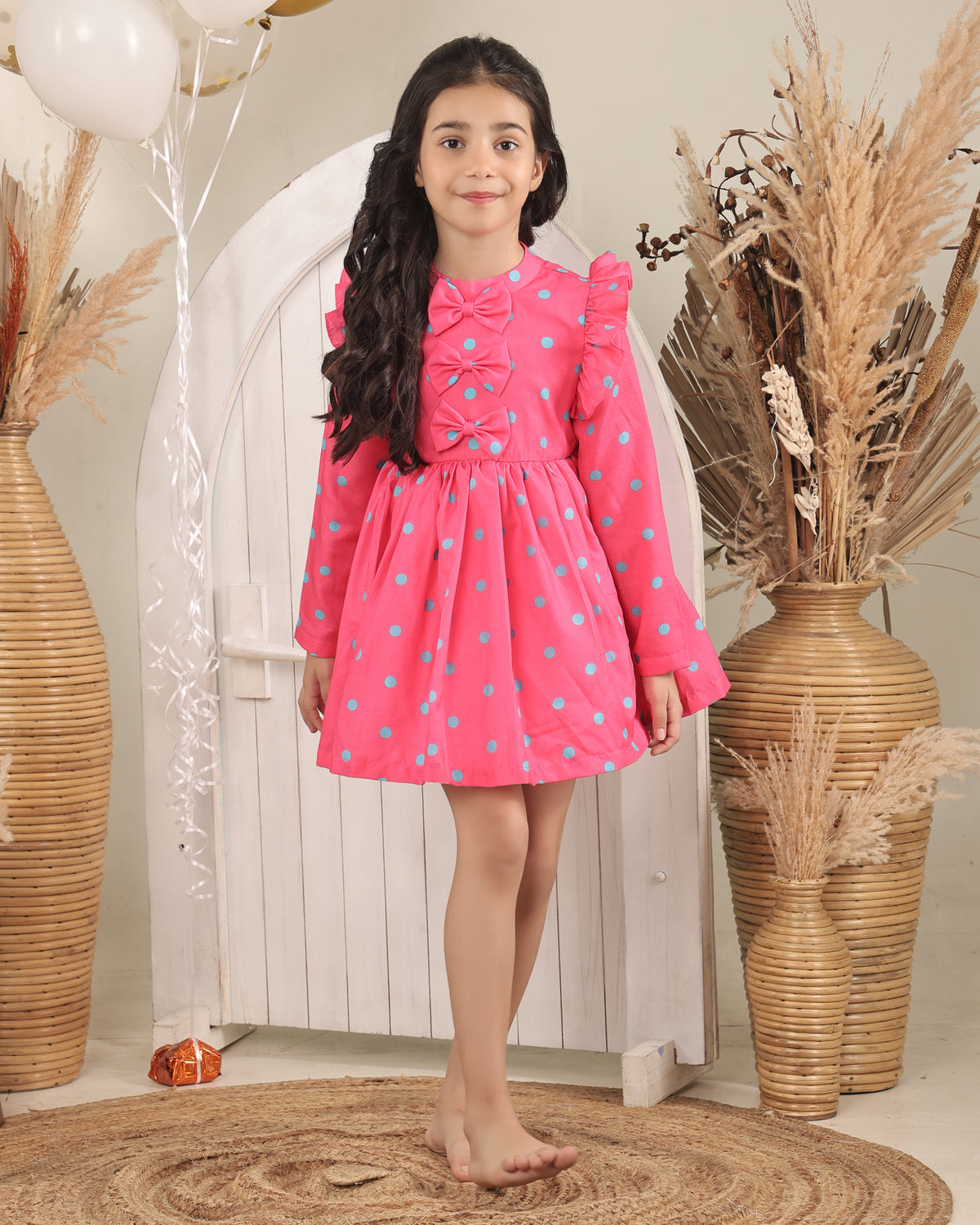 LITTLE MISS BOW DRESS
